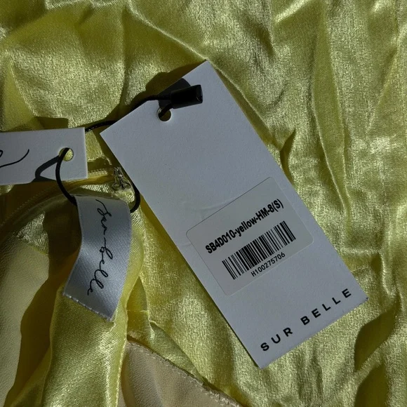 NWT Hello Molly Sur Belle Spellbinding Satin Midi Dress - Picture 8 of 9